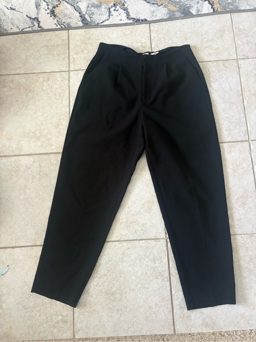a new day Black tapered Leg Dress Pants size 8